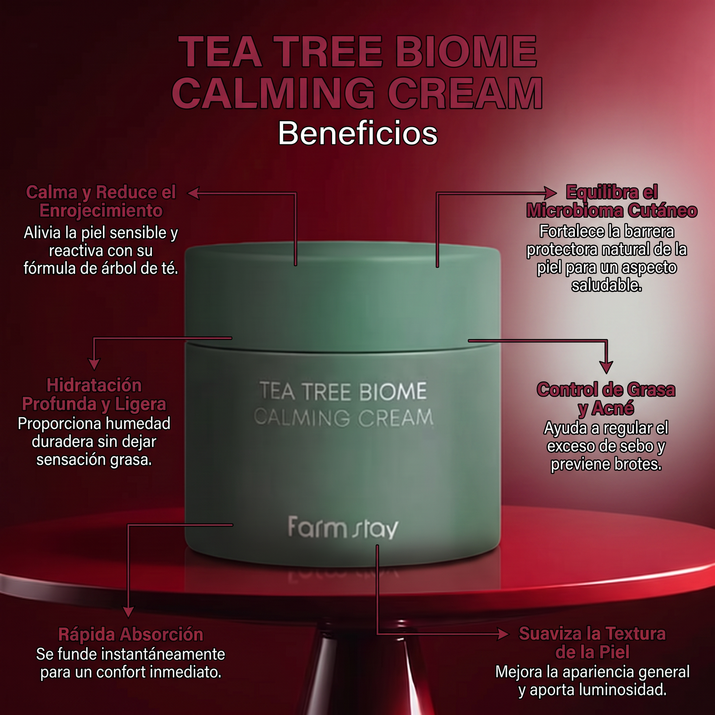 Farmstay Tea Tree Biome Calming Cream