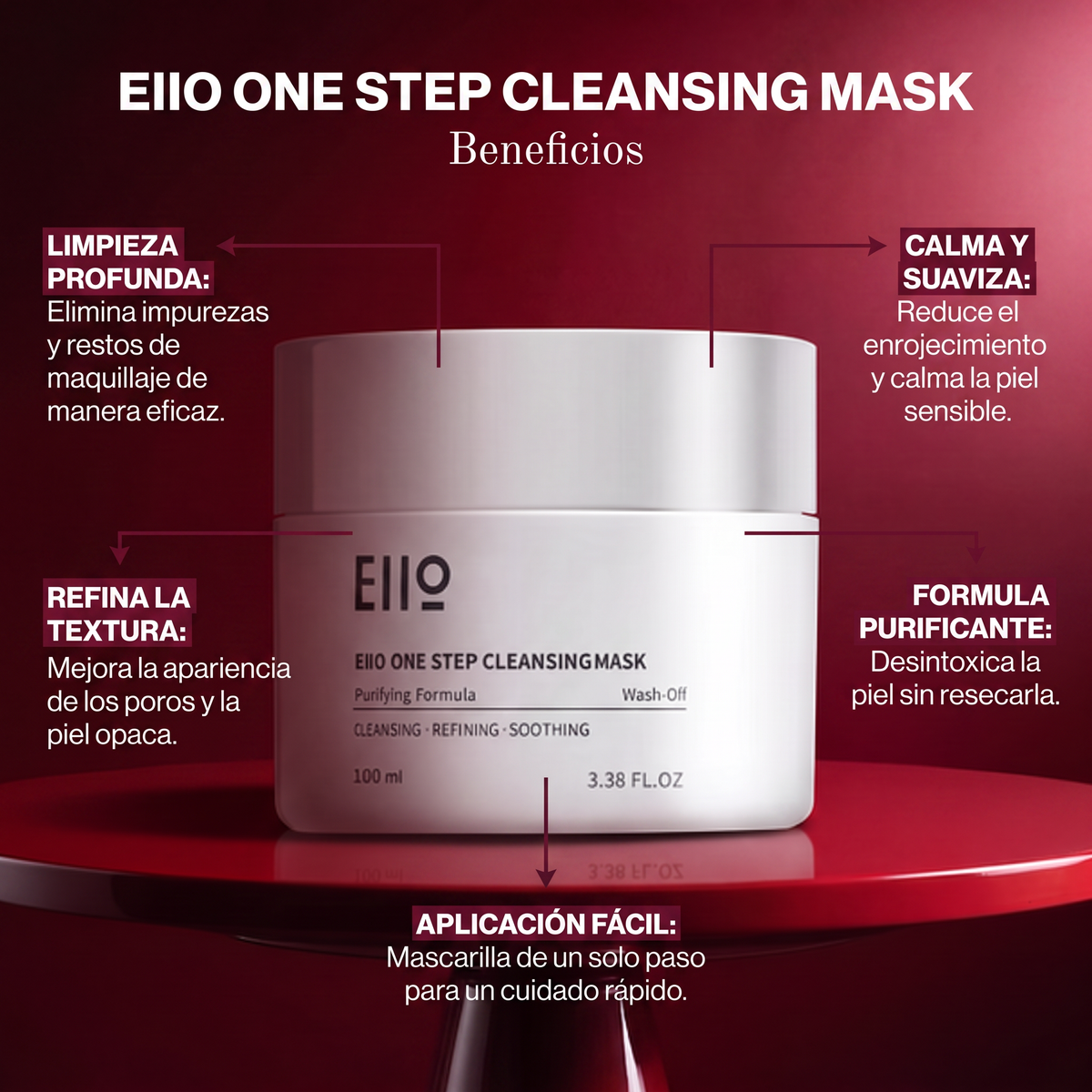 EIIO One Step Cleansing Mask