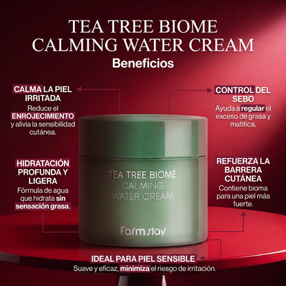 Farmstay Tea Tree Biome Calming Water Cream