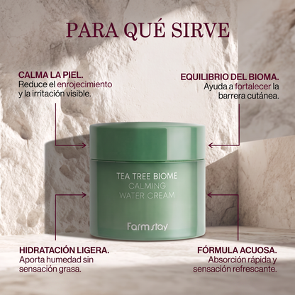 Farmstay Tea Tree Biome Calming Water Cream
