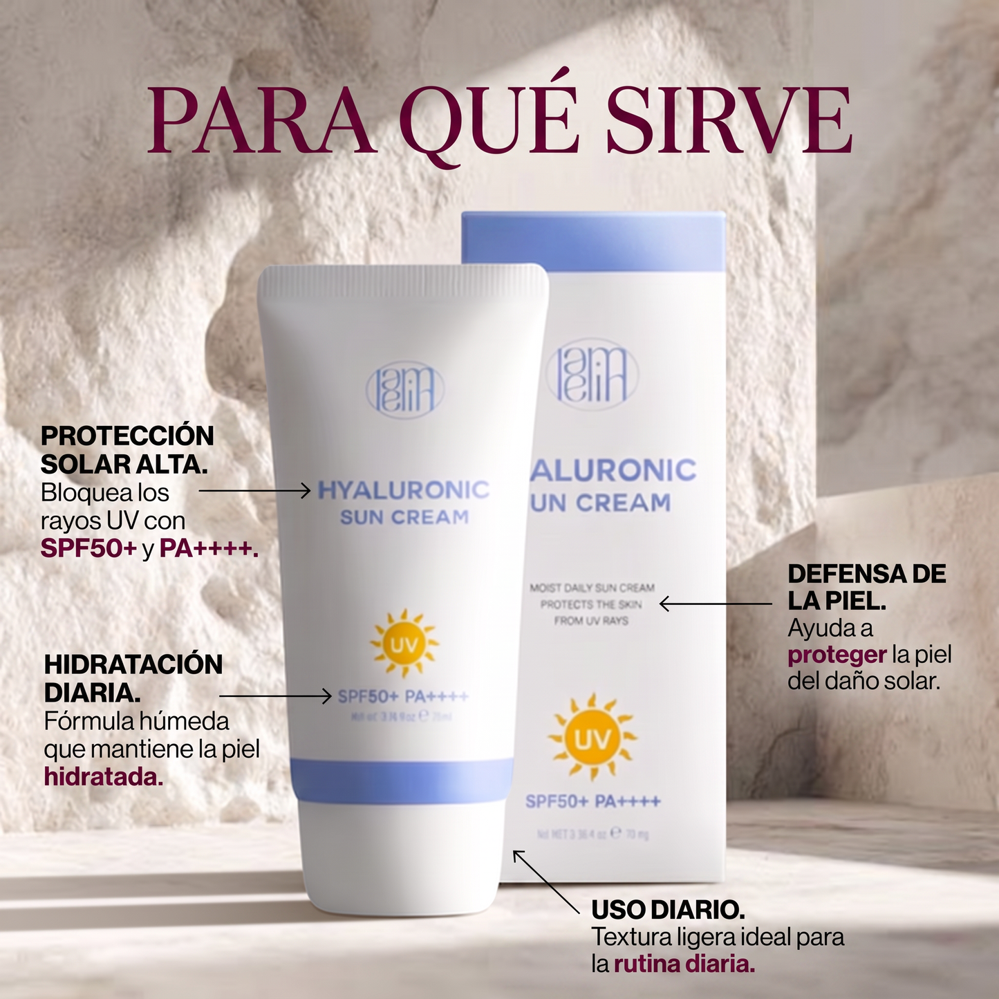 Lamelin Hyaluronic Sun Cream
