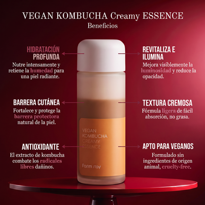 Farmstay Vegan Kombucha Creamy Essence
