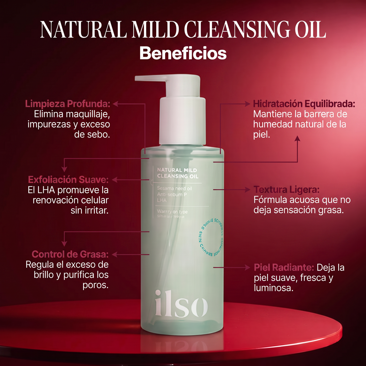Ilso Natural Mild Cleansing Oil