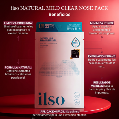 Ilso Natural Mild Clear Nose Pack