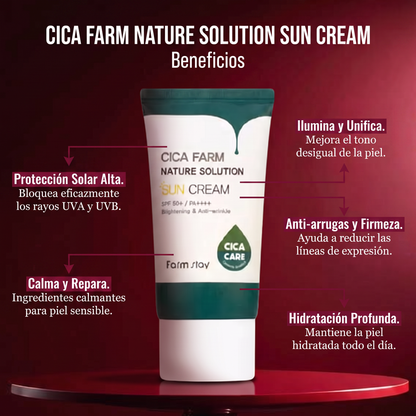 Farmstay Cica Farm Nature Solution Sun Cream
