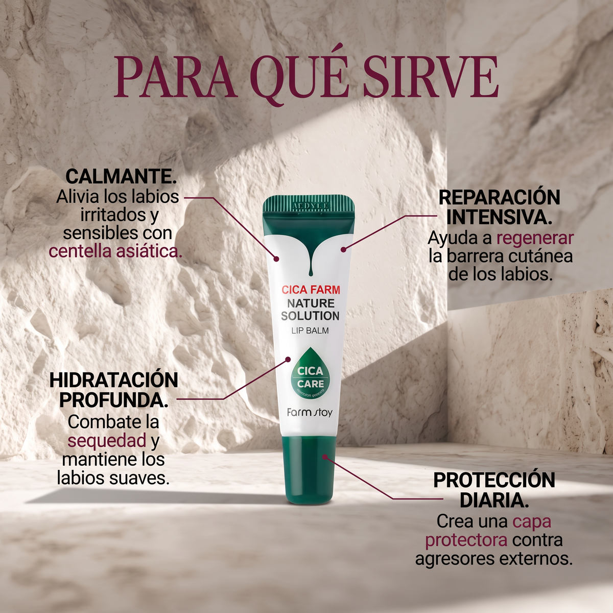 Farmstay Cica Farm Nature Solution Lip Balm