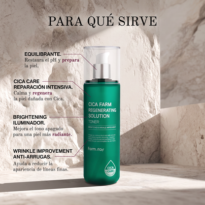 Farmstay Cica Farm regenerating Solution Toner