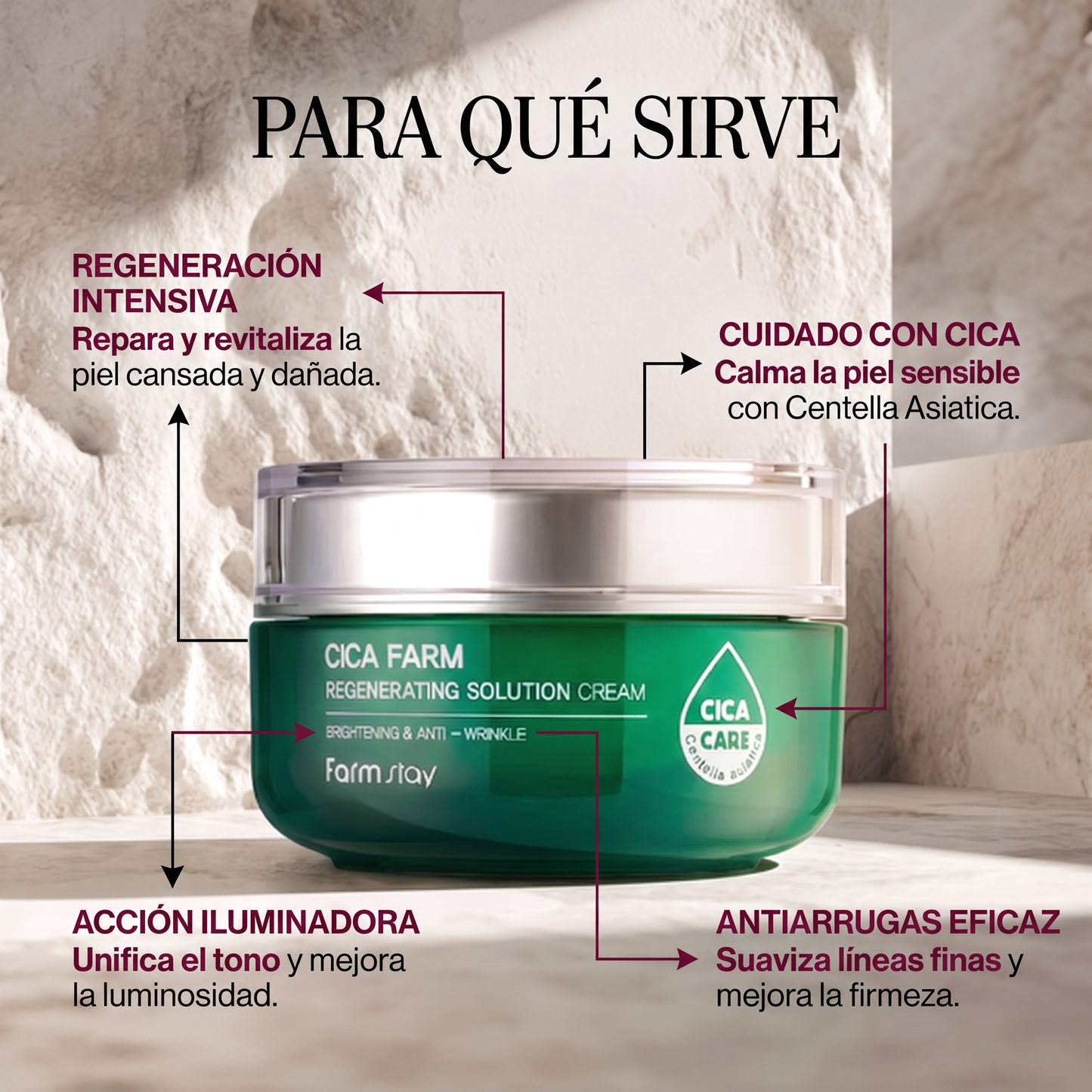 Farmstay Cica Farm Regenerating Solution Cream