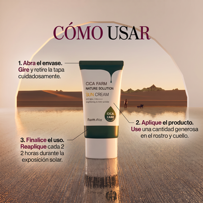 Farmstay Cica Farm Nature Solution Sun Cream