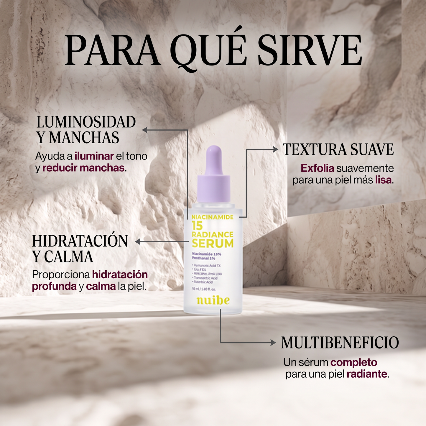 Nuibe Niacinamide 15 Radiance Serum