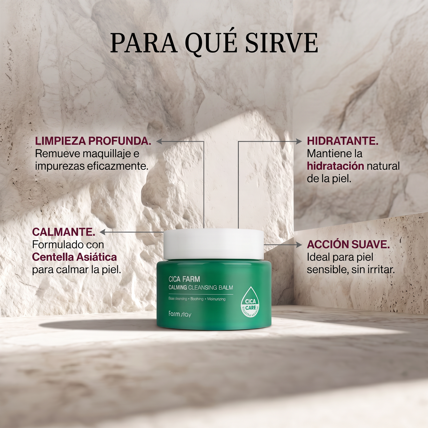 Farmstay Cica Farm Calming Cleansing Balm