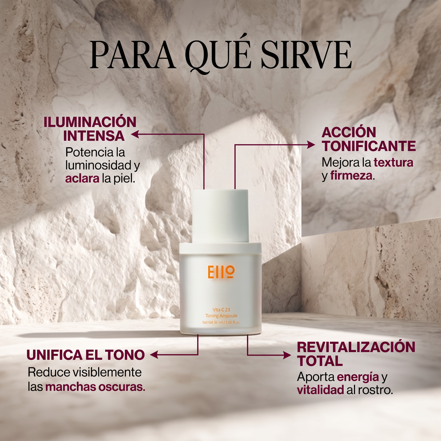 EIIO VITA C 23 TONING AMPOULE