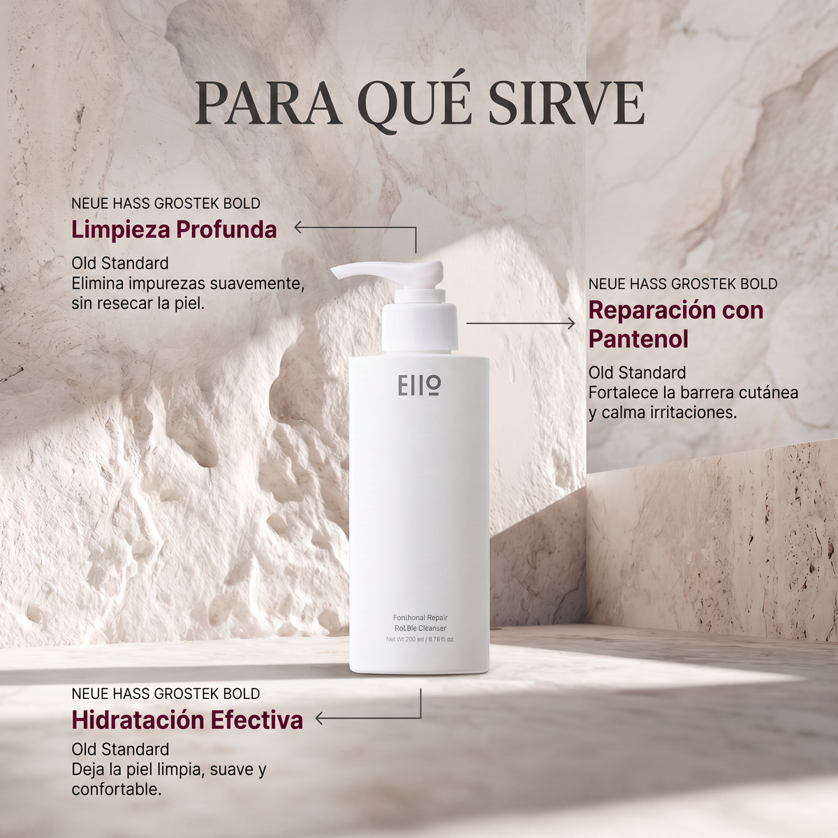 EIIO Panthenol Repair Bubble Cleanser