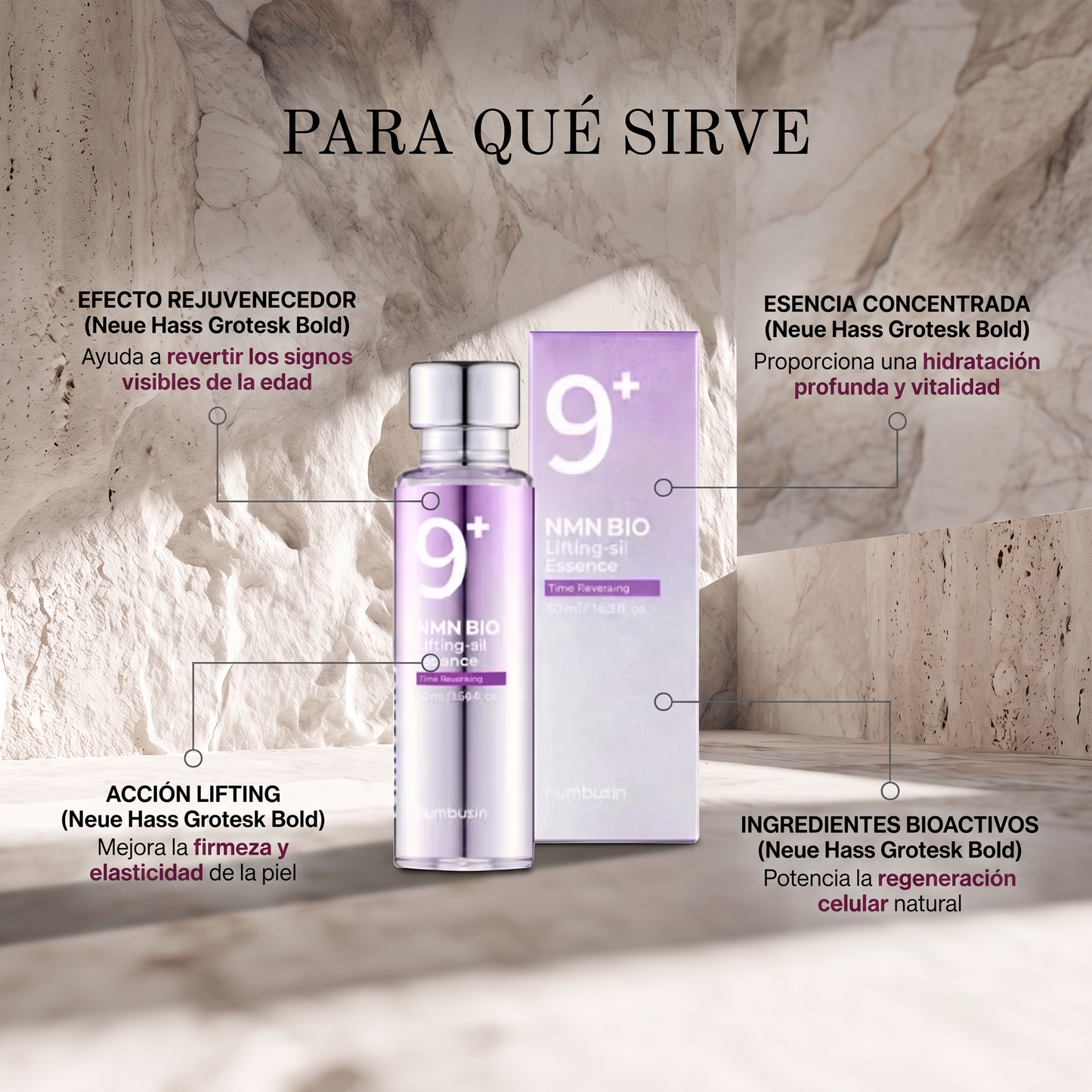 Numbuzin No.9 NAD Bio Lifting Essence