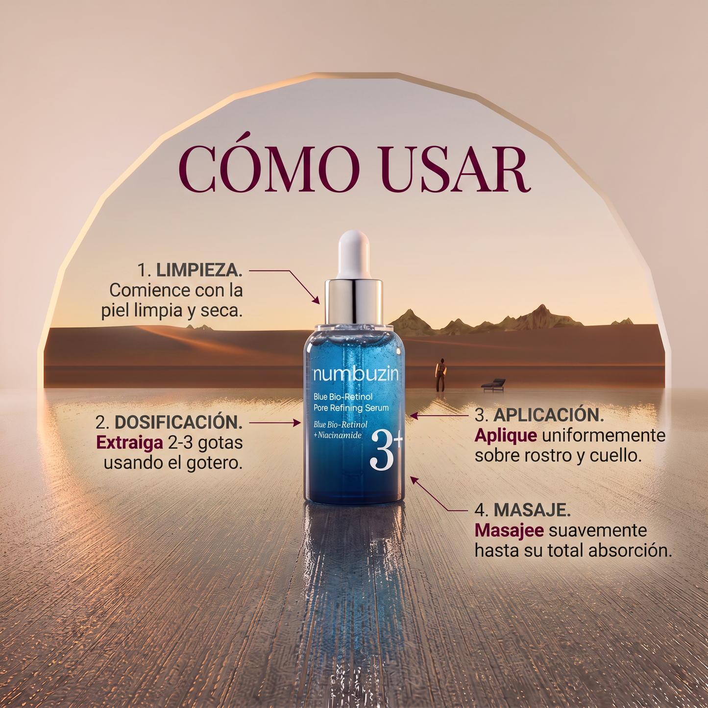 Numbuzin No.3 Blue Bio-Retinol Pore Refining Serum