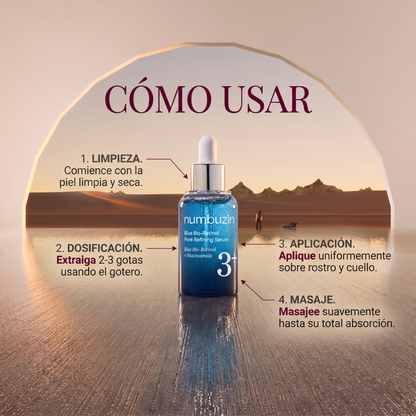 Numbuzin No.3 Blue Bio-Retinol Pore Refining Serum
