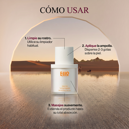 EIIO VITA C 23 TONING AMPOULE