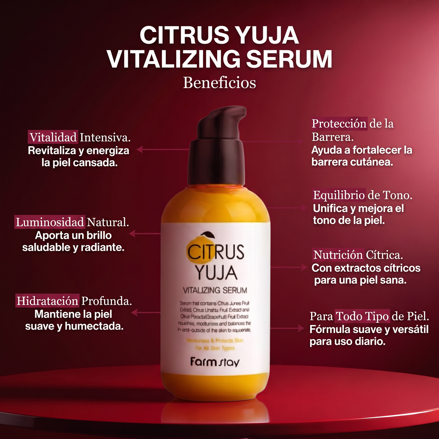 Farmstay Citrus Yuja Vitalizing Serum