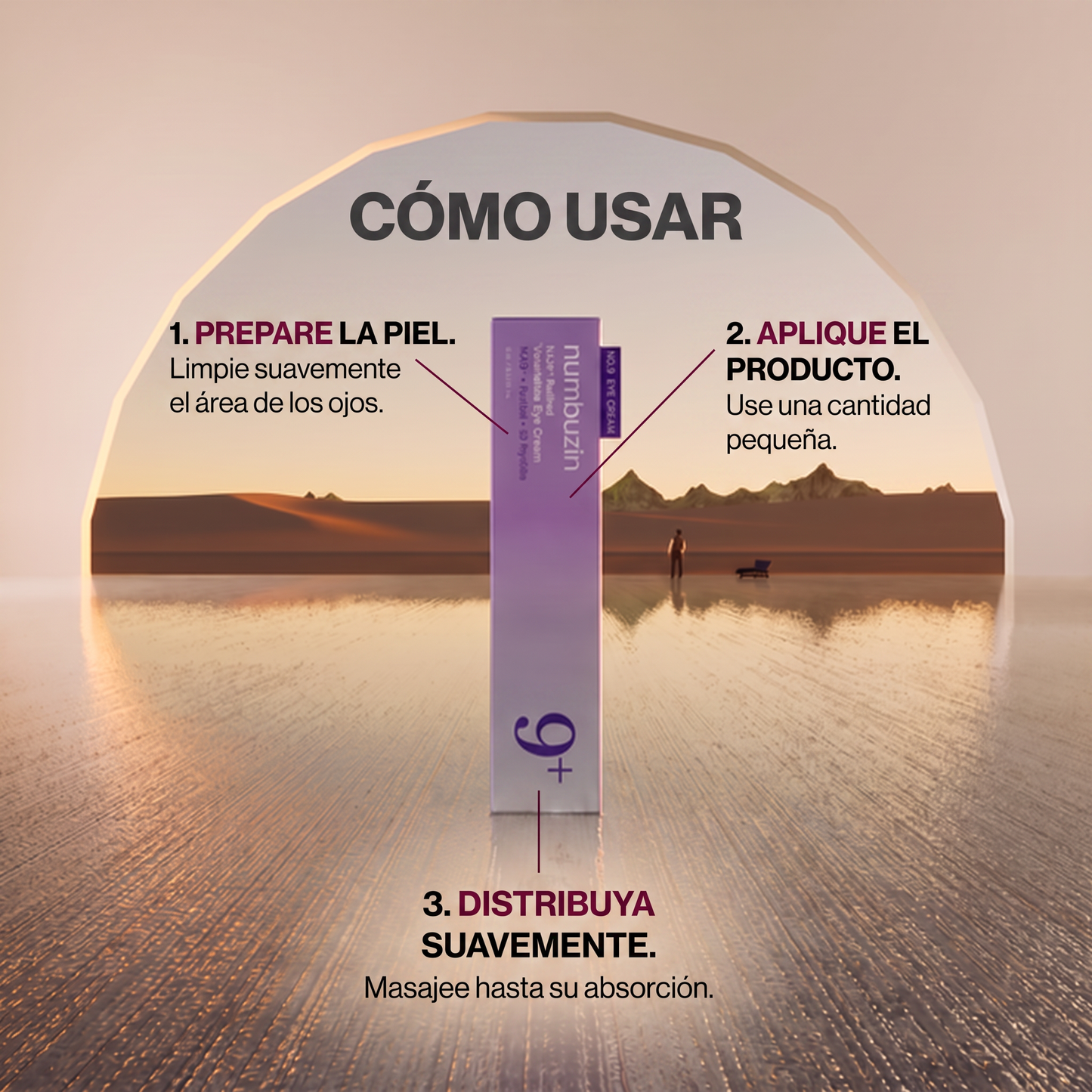 Numbuzin No.9 NAD+ Retinol Volumetox Eye Cream (20ml)