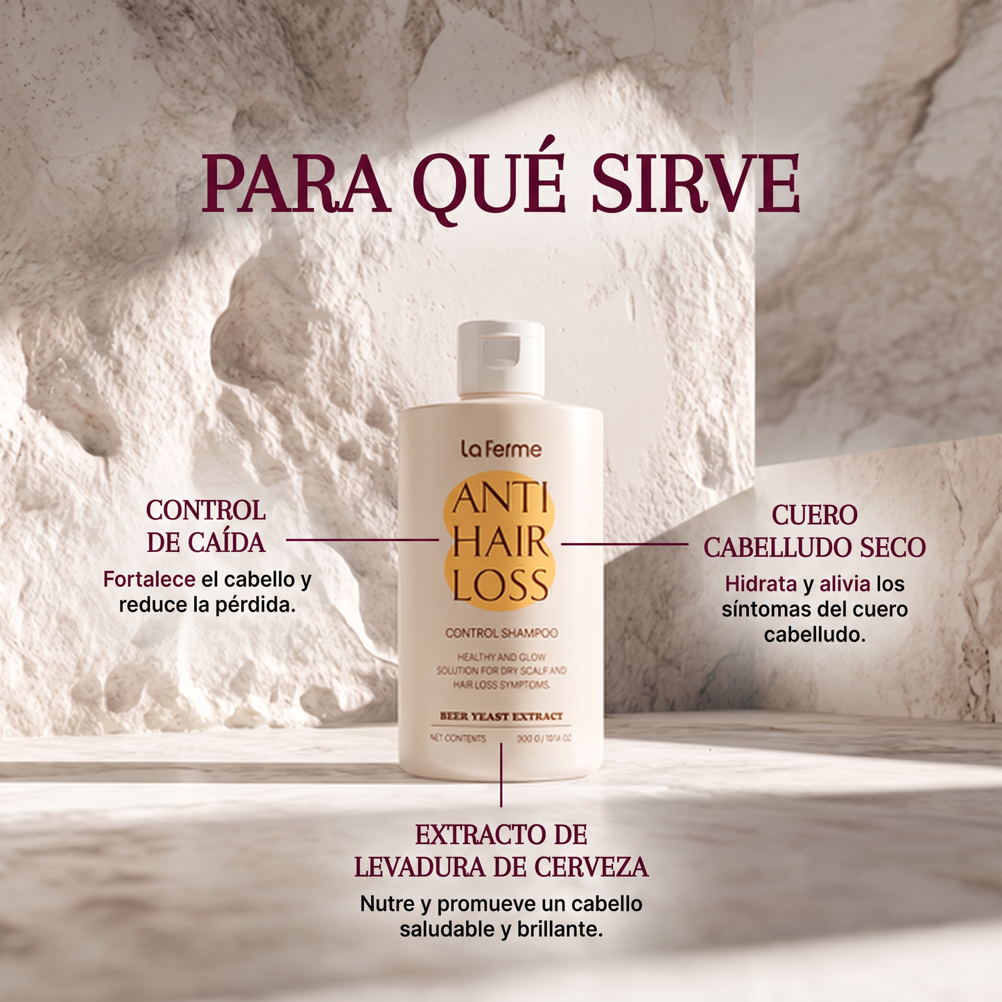 La Ferme Anti Hair Loss Control Shampoo