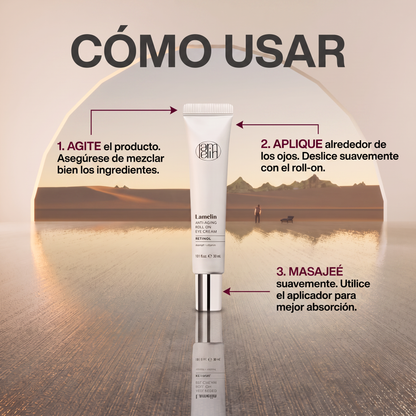 Lamelin Anti Aging Roll On Eye Cream Retinol