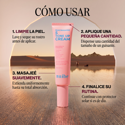Nuibe Niacinamide 5 Tone Up Cream