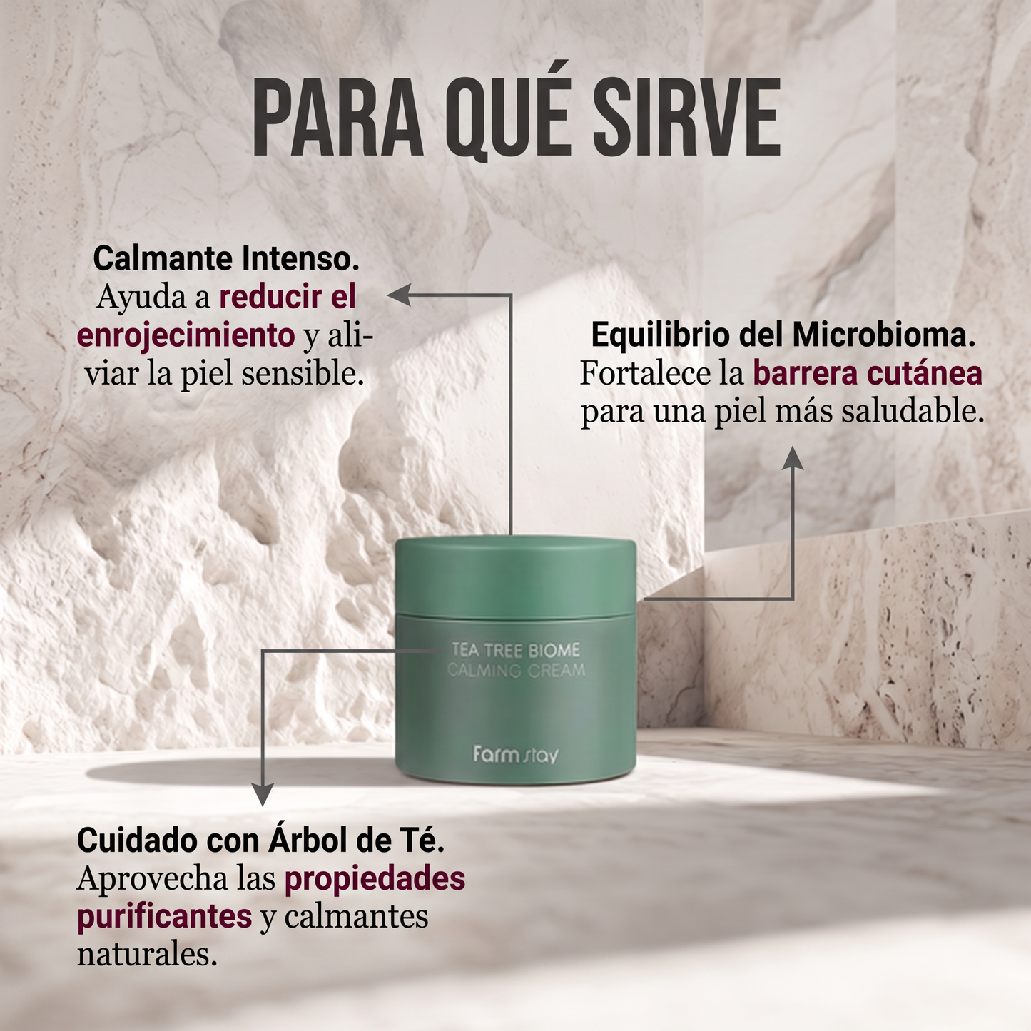 Farmstay Tea Tree Biome Calming Cream