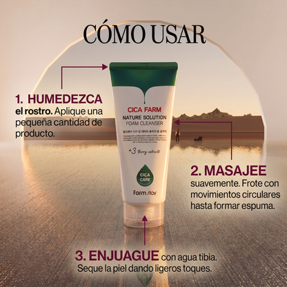 Farmstay Cica Farm Acne Foam Cleanser