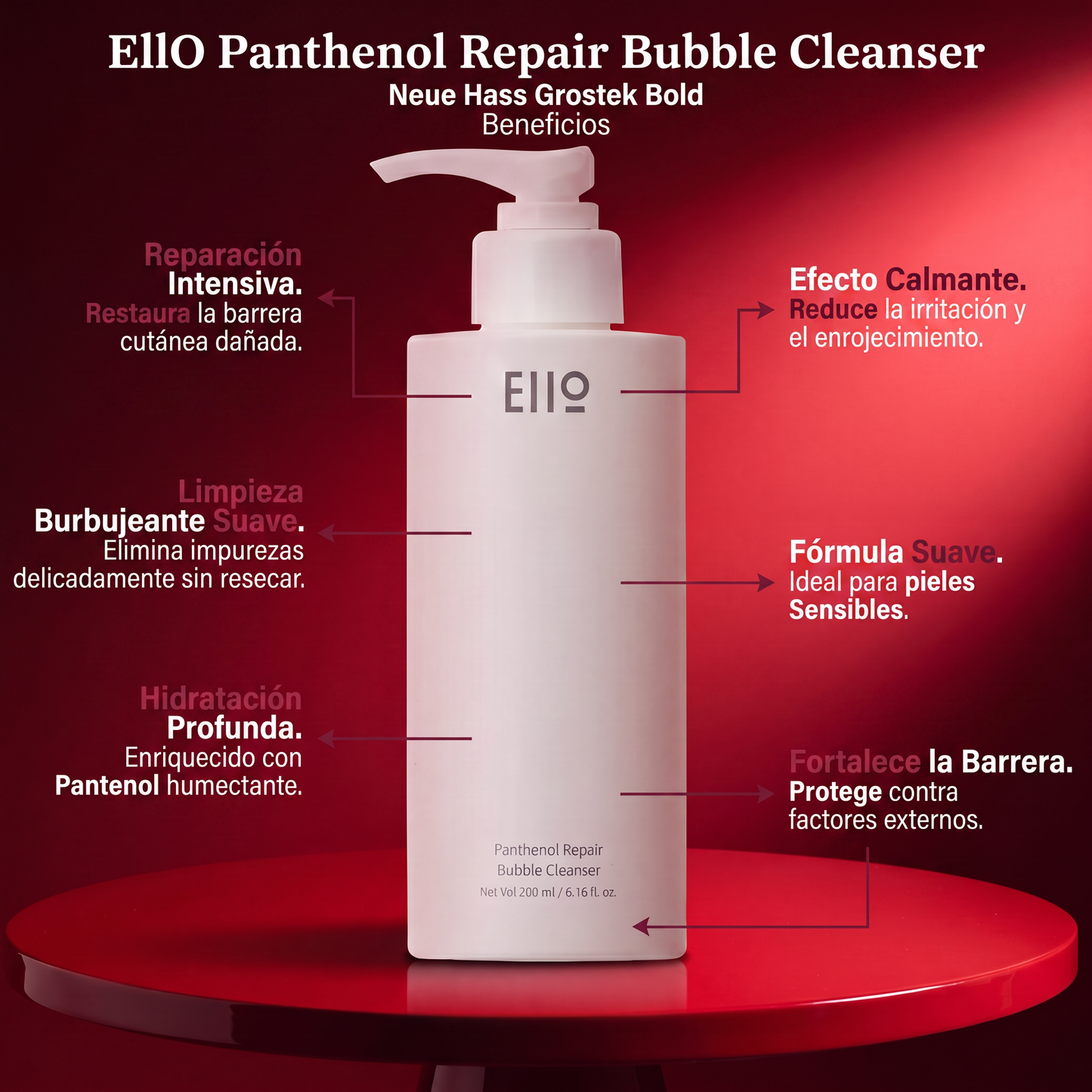 EIIO Panthenol Repair Bubble Cleanser