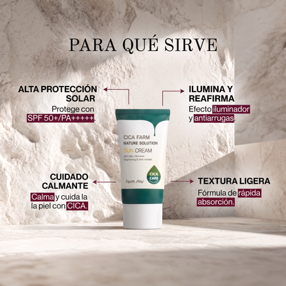 Farmstay Cica Farm Nature Solution Sun Cream