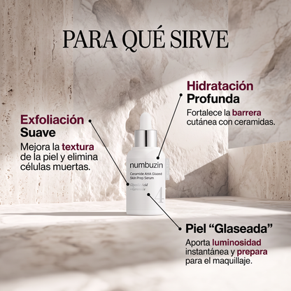Numbuzin No.4 Ceramide AHA Glazed Skin Prep Serum