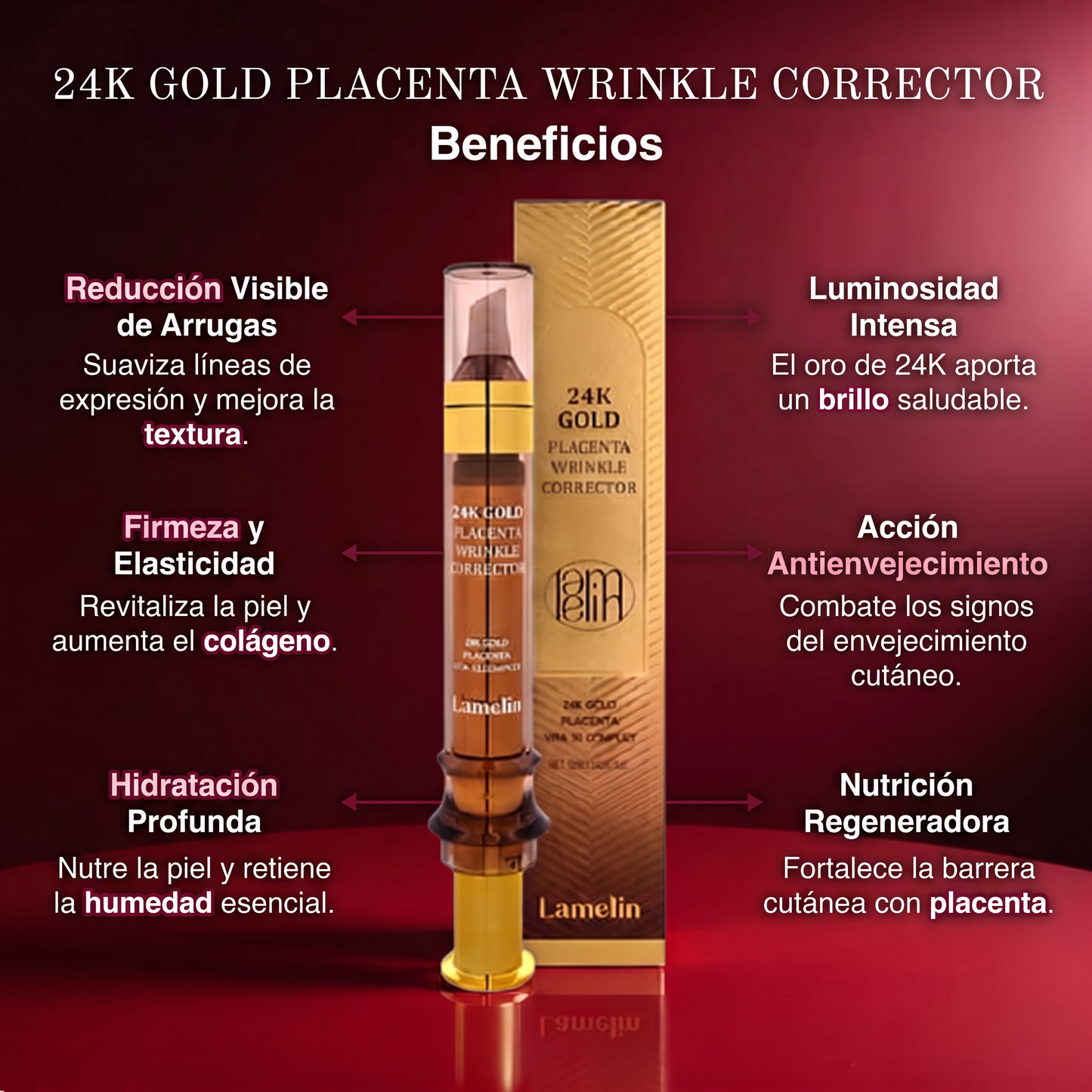 Lamelin 24k Gold Placenta Wrinkle Corrector