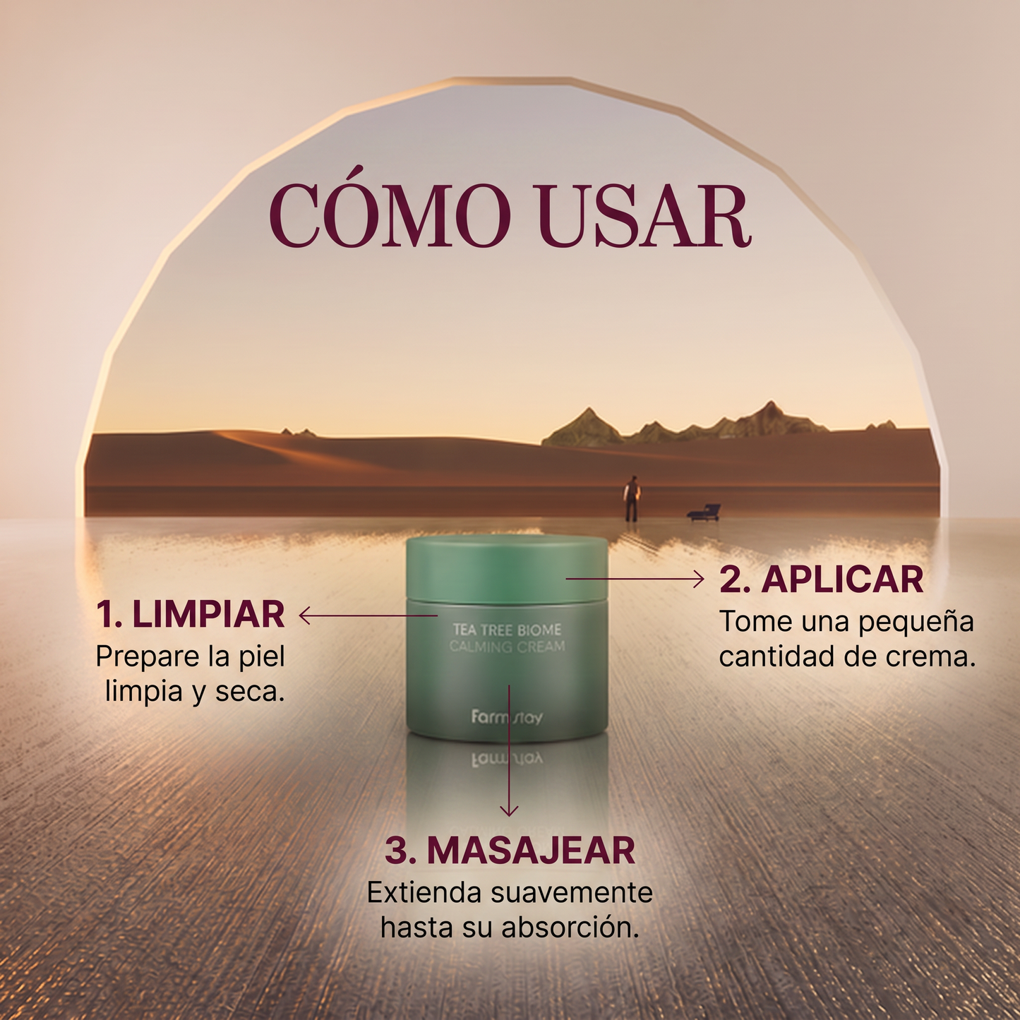 Farmstay Tea Tree Biome Calming Cream