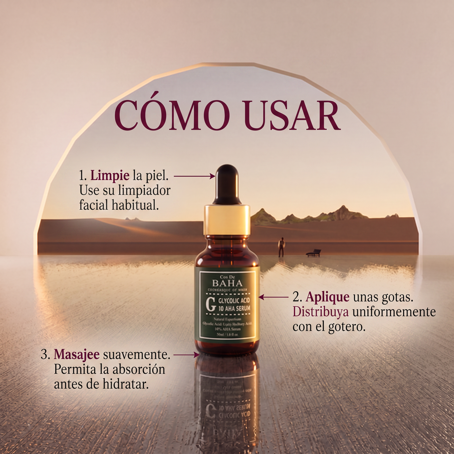 Cos De BAHA (G) Glycolic Acid 10% Serum