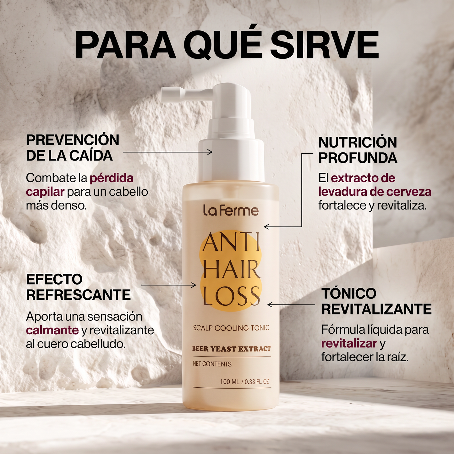 La Ferme Anti Hair Loss Scalp Cooling Tonic