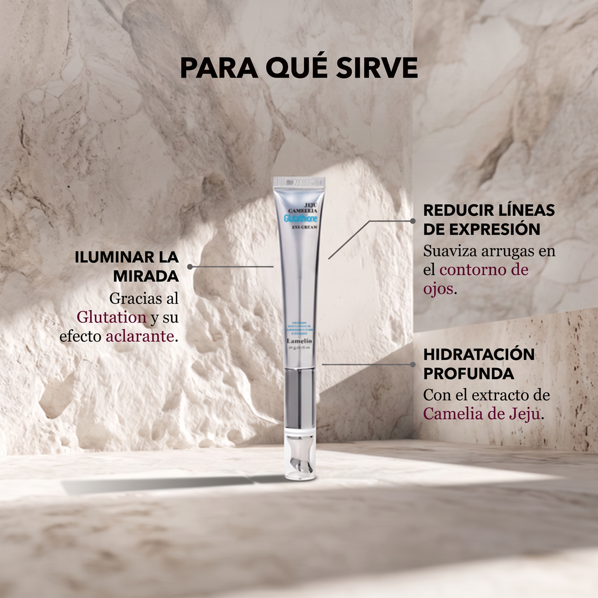 Lamelin Jeju Camellia Glutathione Eye Cream