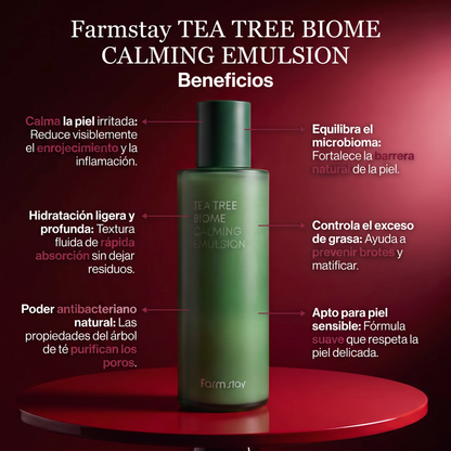 Farmstay Tea Tree Biome Calming Emulsion