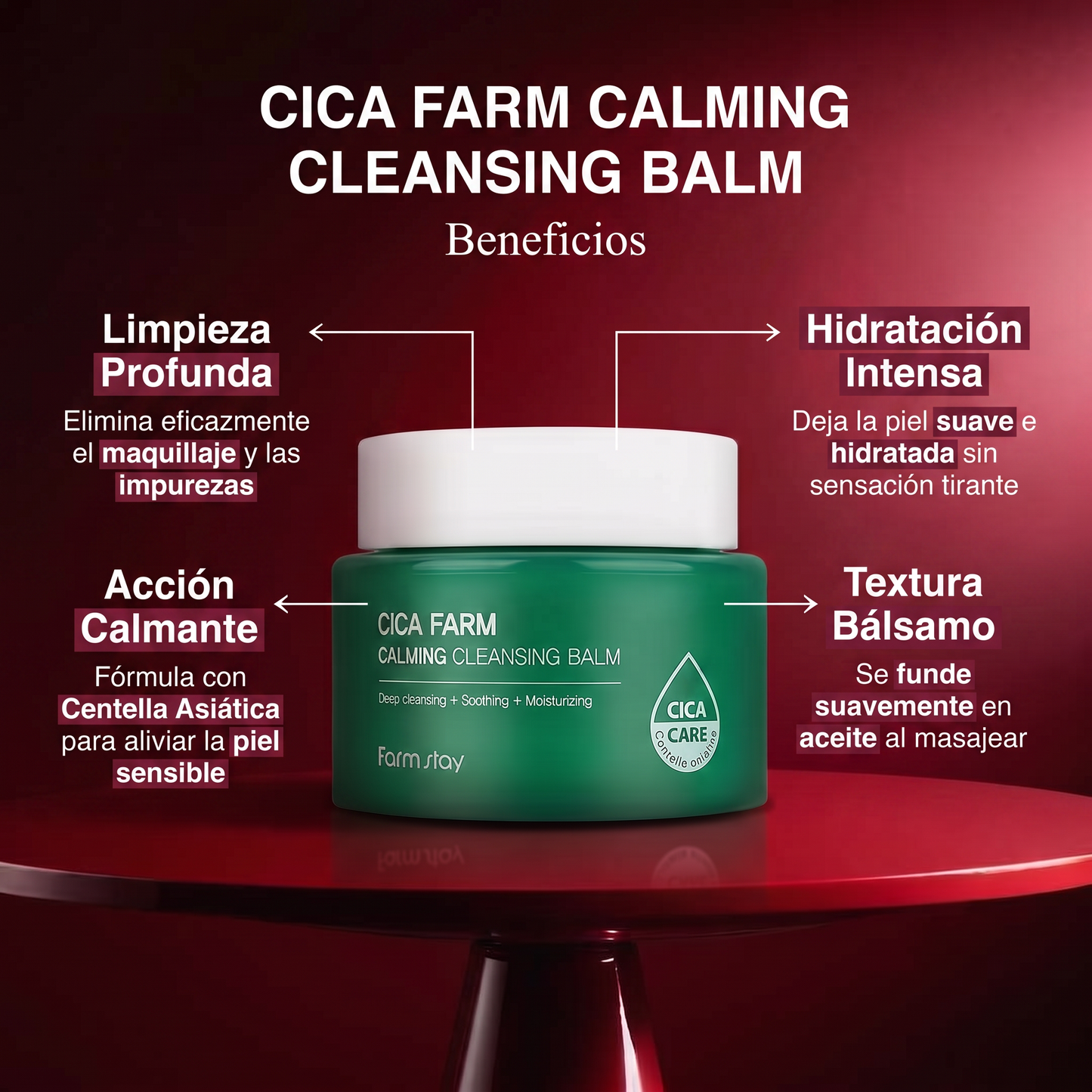 Farmstay Cica Farm Calming Cleansing Balm