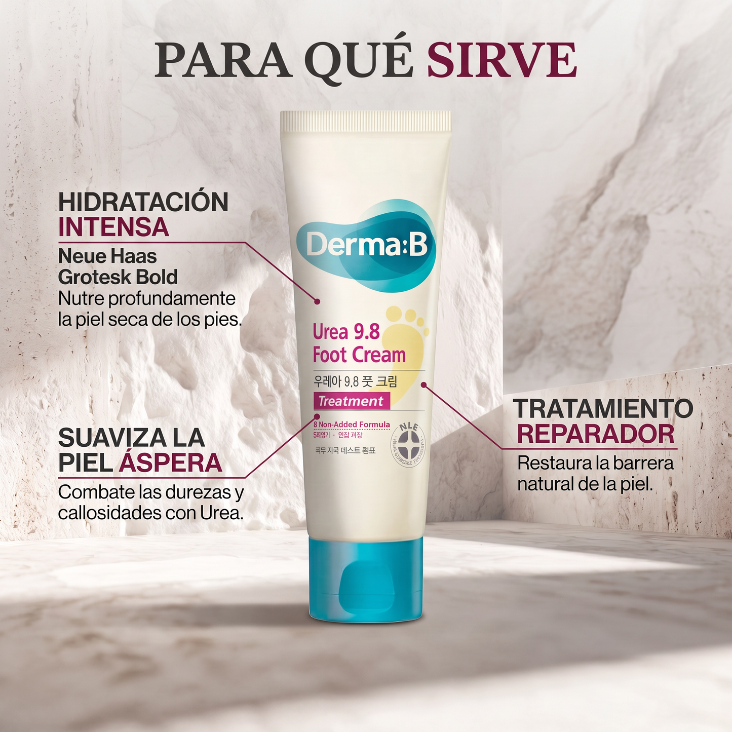 Derma:B Urea 9.8 Foot Cream