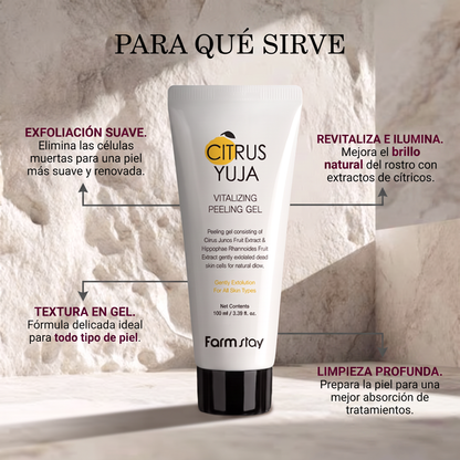 Farmstay Citrus Yuja Vitalizing Peeling Gel