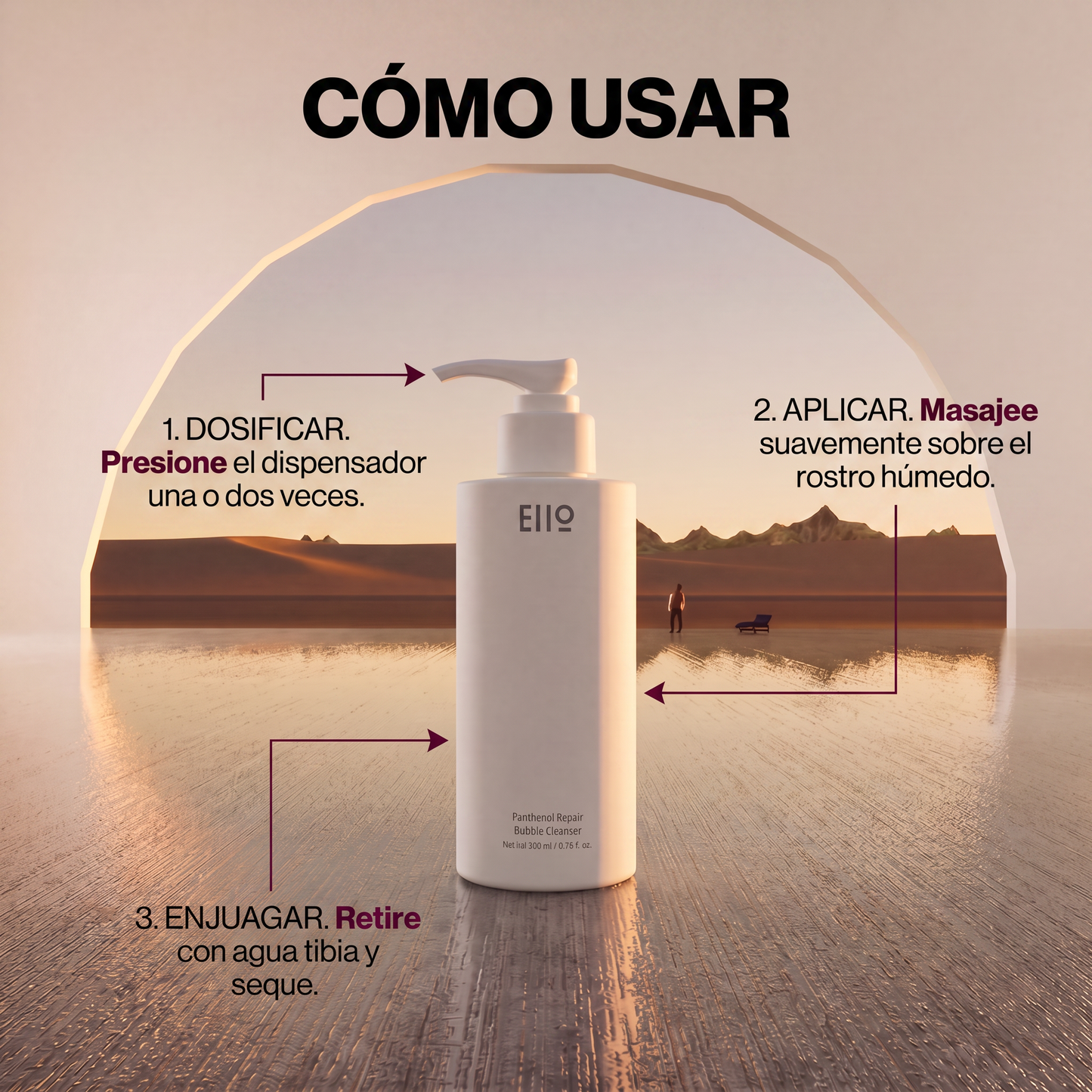 EIIO Panthenol Repair Bubble Cleanser