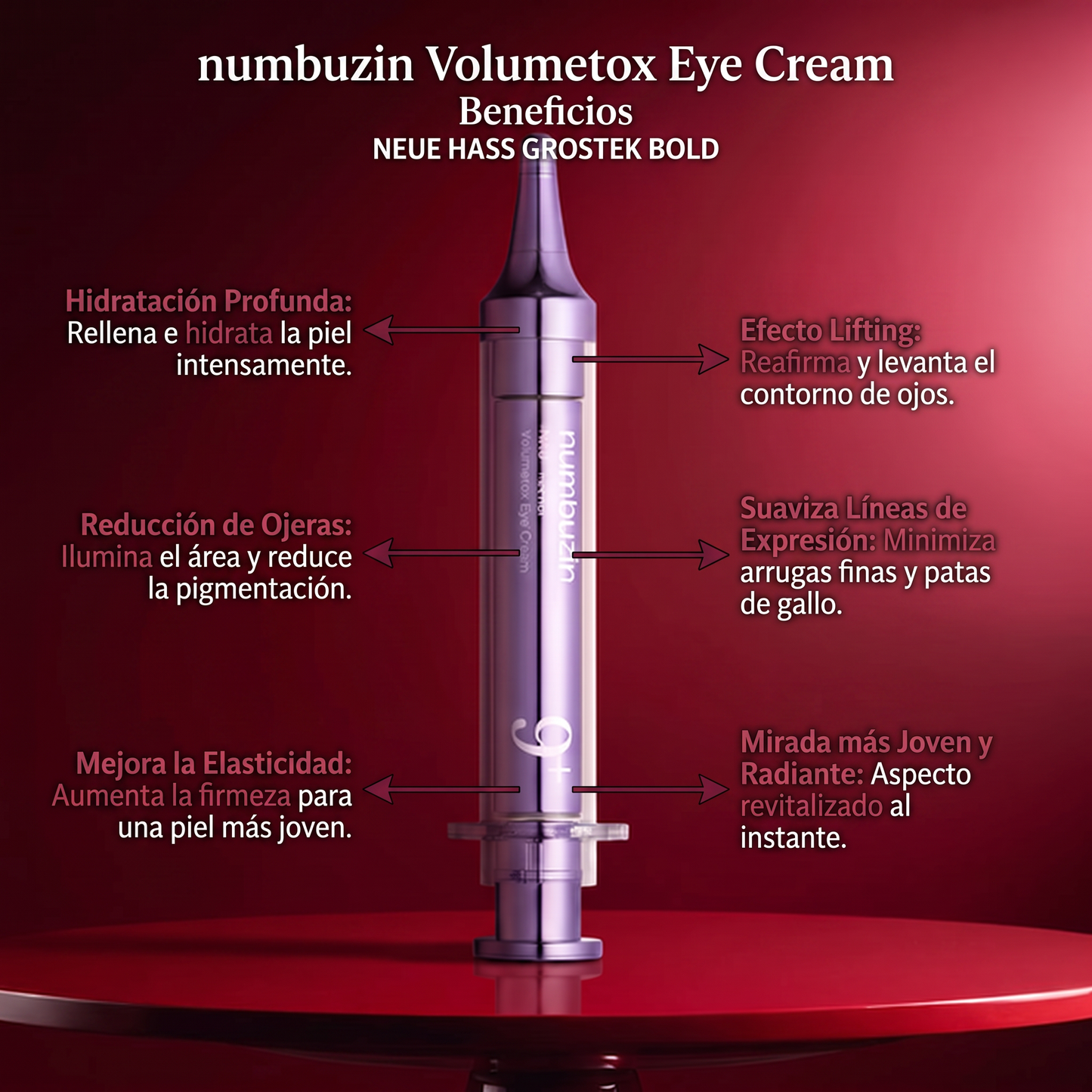 Numbuzin No.9 NAD+ Retinol Volumetox Eye Cream (10ml)
