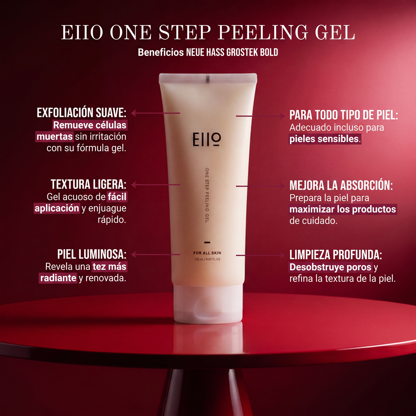 EIIO One Step Peeling Gel