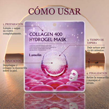 Lamelin Collagen 400 Hydrogel Mask (1EA)