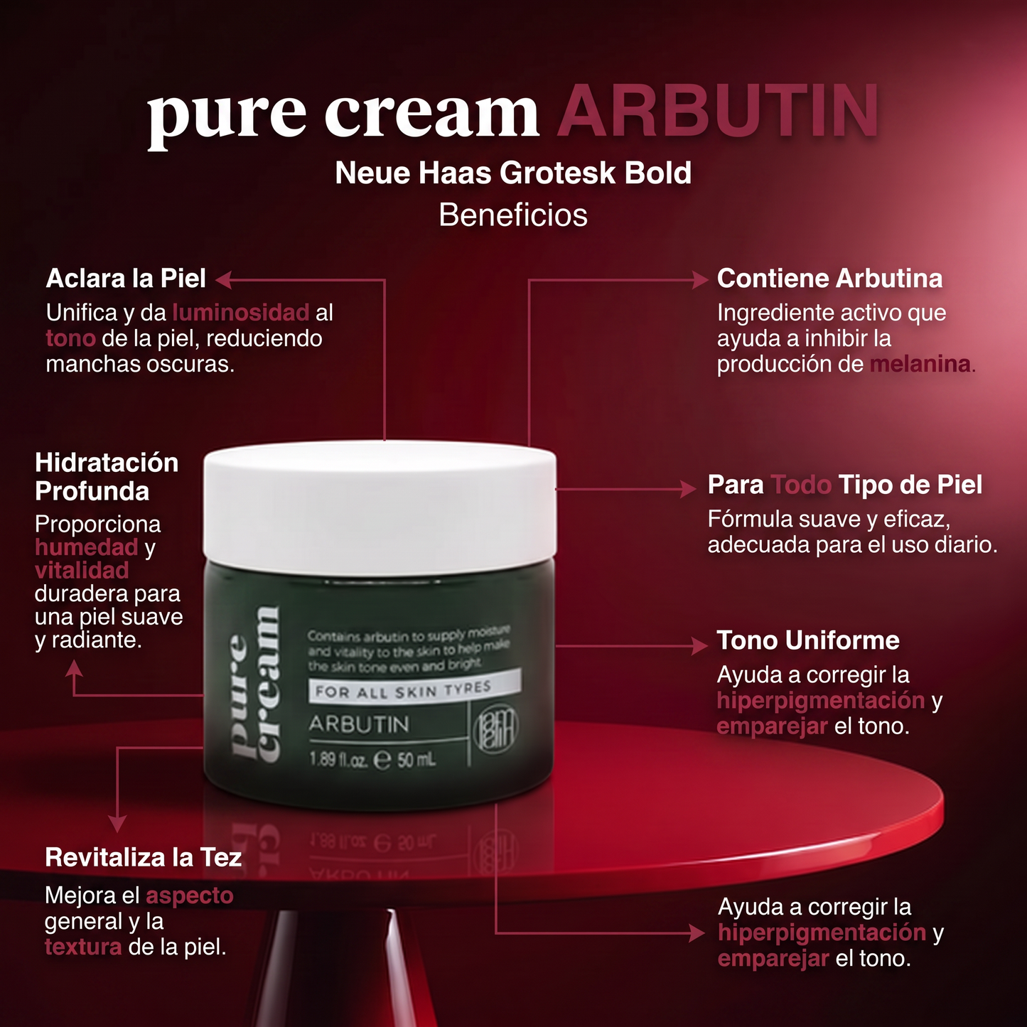 Lamelin Arbutin Pure Cream
