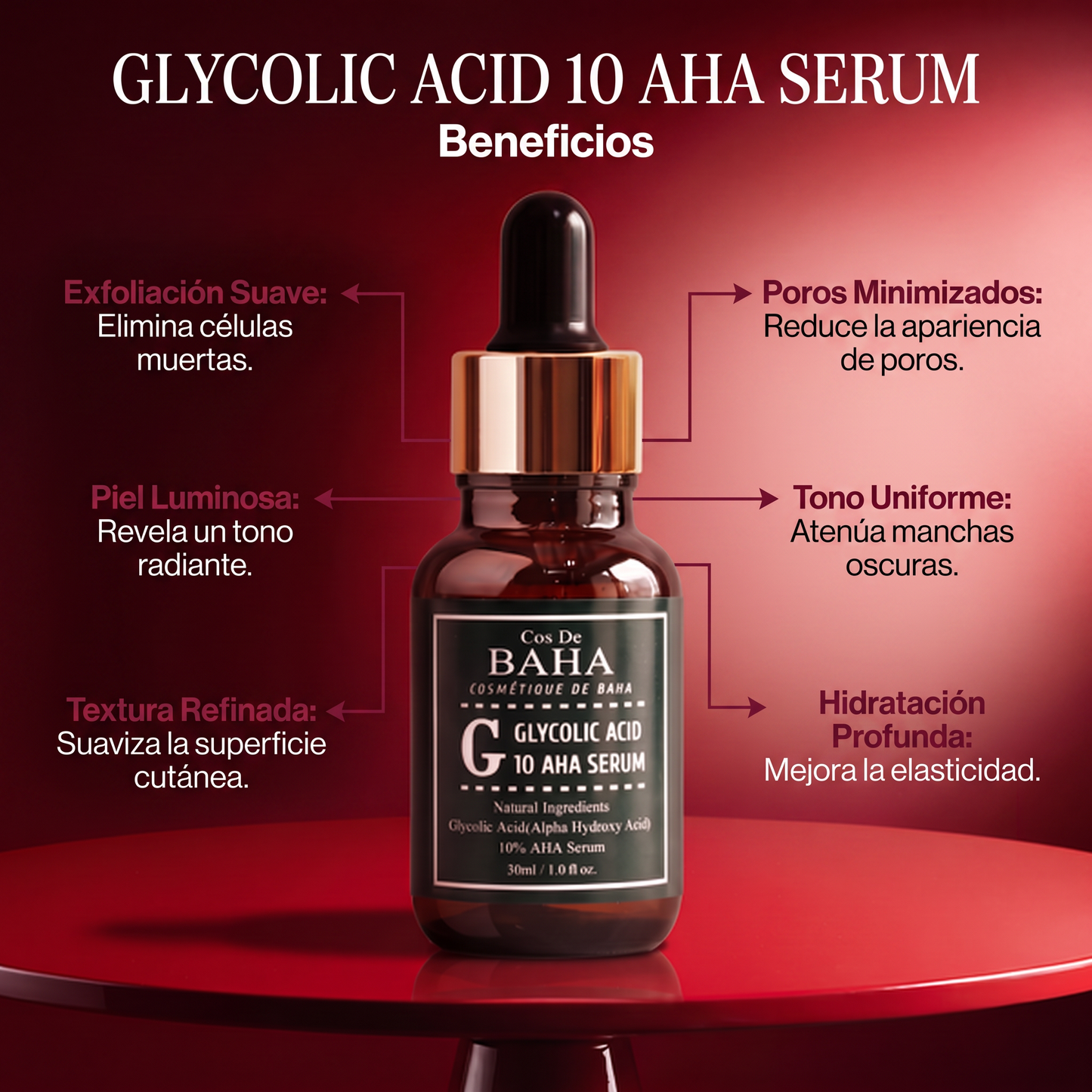 Cos De BAHA (G) Glycolic Acid 10% Serum