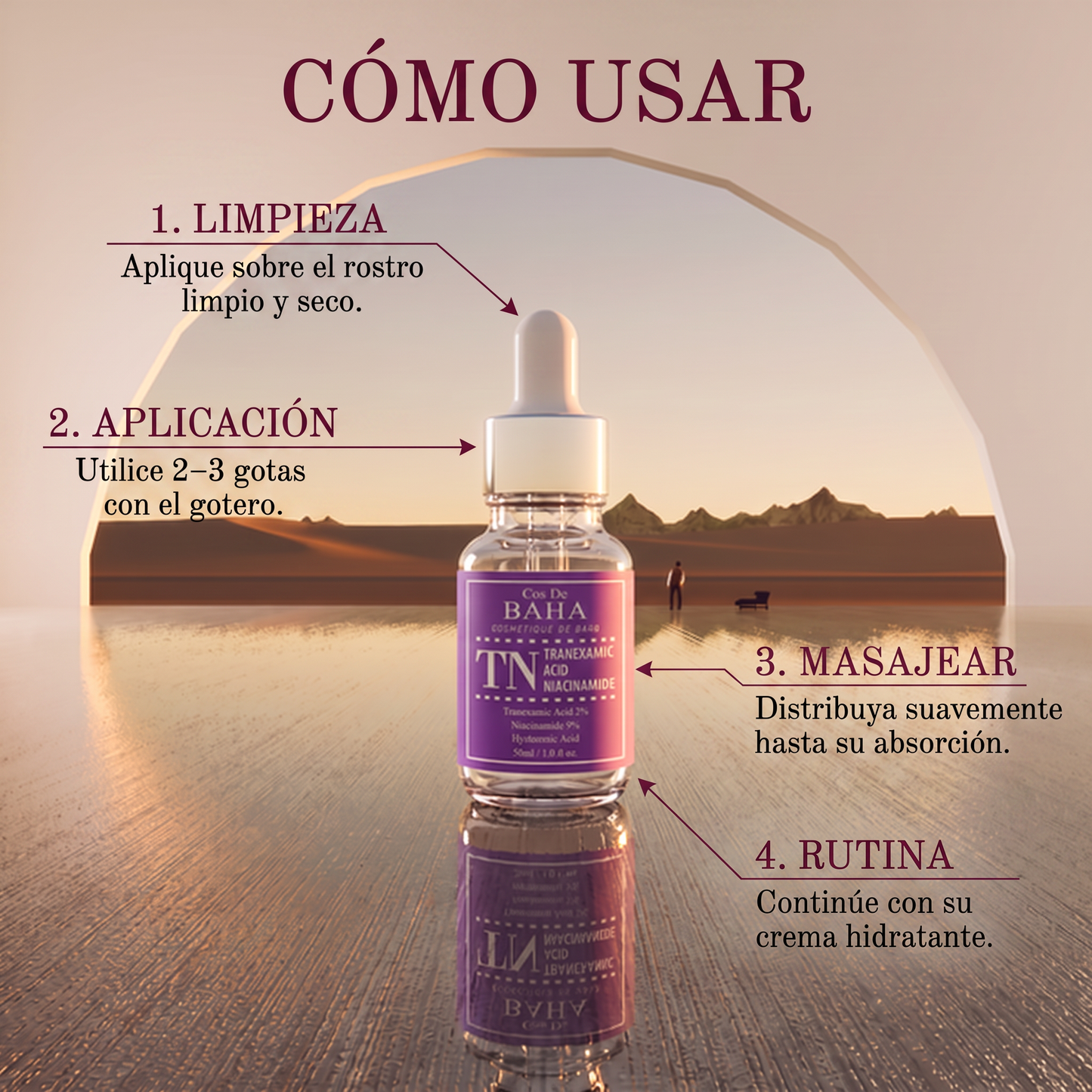 Cos De BAHA (TN) Tranexamic Acid + Niacinamide Serum