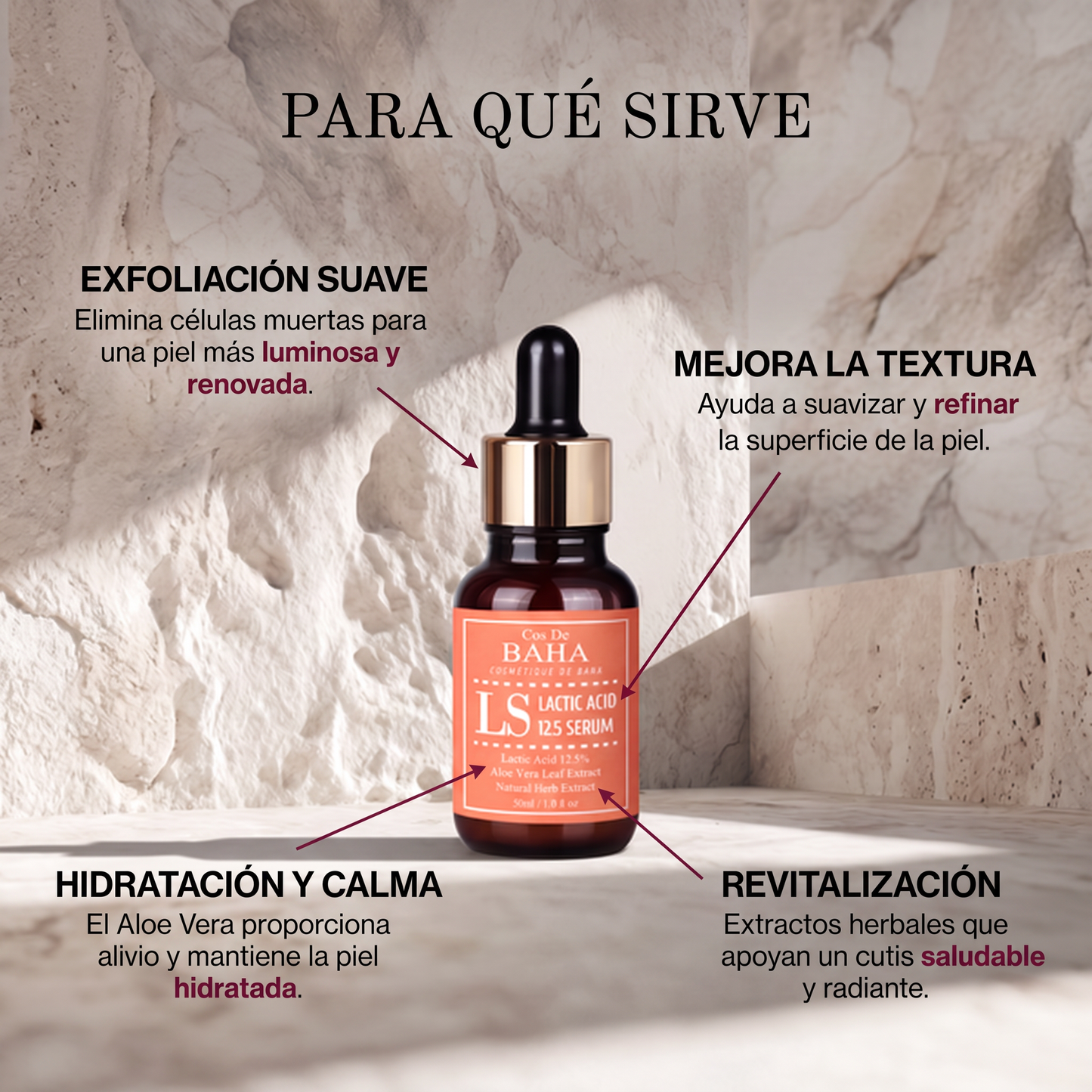 Cos De BAHA (LS) Lactic 12.5% Serum