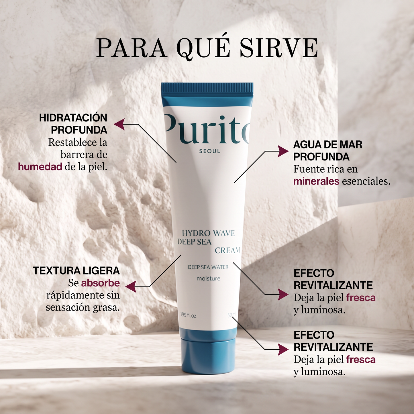 PURITO Hydro Wave Deep Sea Cream