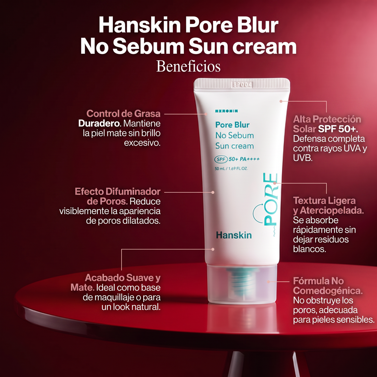 Hanskin Pore Blur No Sebum Sun Cream